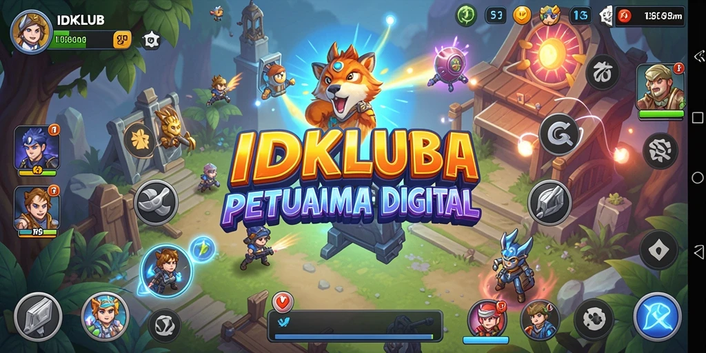 Tampilan gameplay petualangan seru di IDKLUB.