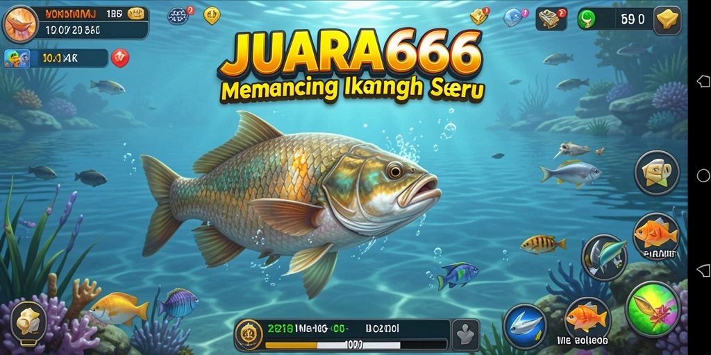 Tangkapan ikan besar dalam gameplay JUARA666 yang mendebarkan.