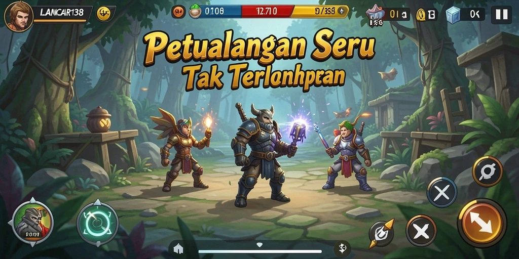 Tampilan gameplay seru dan menantang dari LANCAR138 yang mengasyikkan.